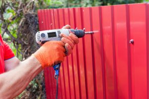 Metal Fence Installation